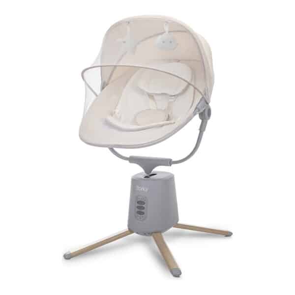 Ηλεκτρική Κούνια Ρηλάξ Lorelli STORKY Beige - Image 2