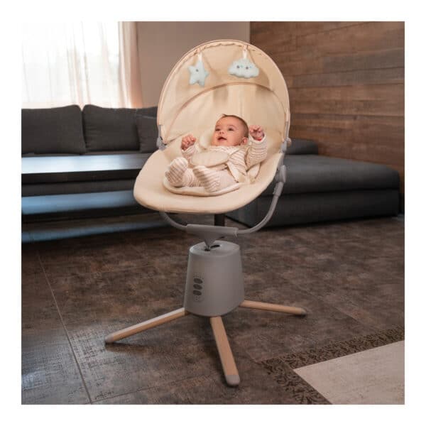 Ηλεκτρική Κούνια Ρηλάξ Lorelli STORKY Grey - Image 8