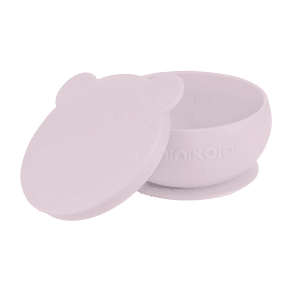 Μπωλ Σιλικόνης Minikoioi Bubble Lilac