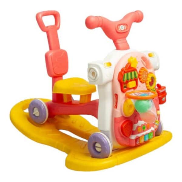 Περπατούρα - Στράτα δραστηριοτήτων 5 Σε 1 Moni Toys Modo HE0813 Pink