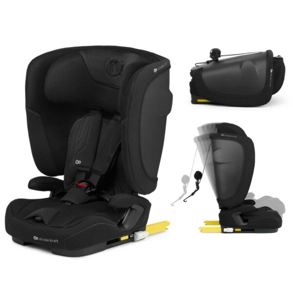 Κάθισμα Αυτοκινήτου 76-150cm i-Size Isofix Kinderkraft Fix2Go Black