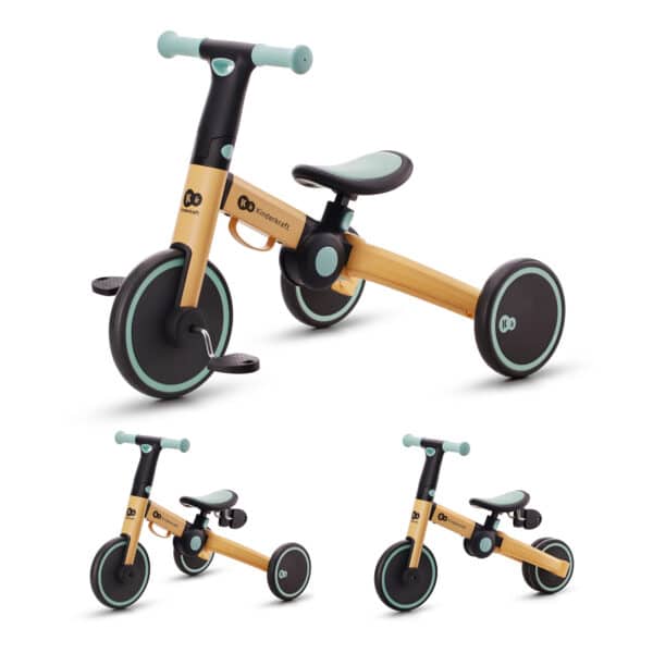 Τρίκυκλο Ποδηλατάκι 3 Σε 1 Πτυσσόμενο Kinderkraft 4Trike Honey