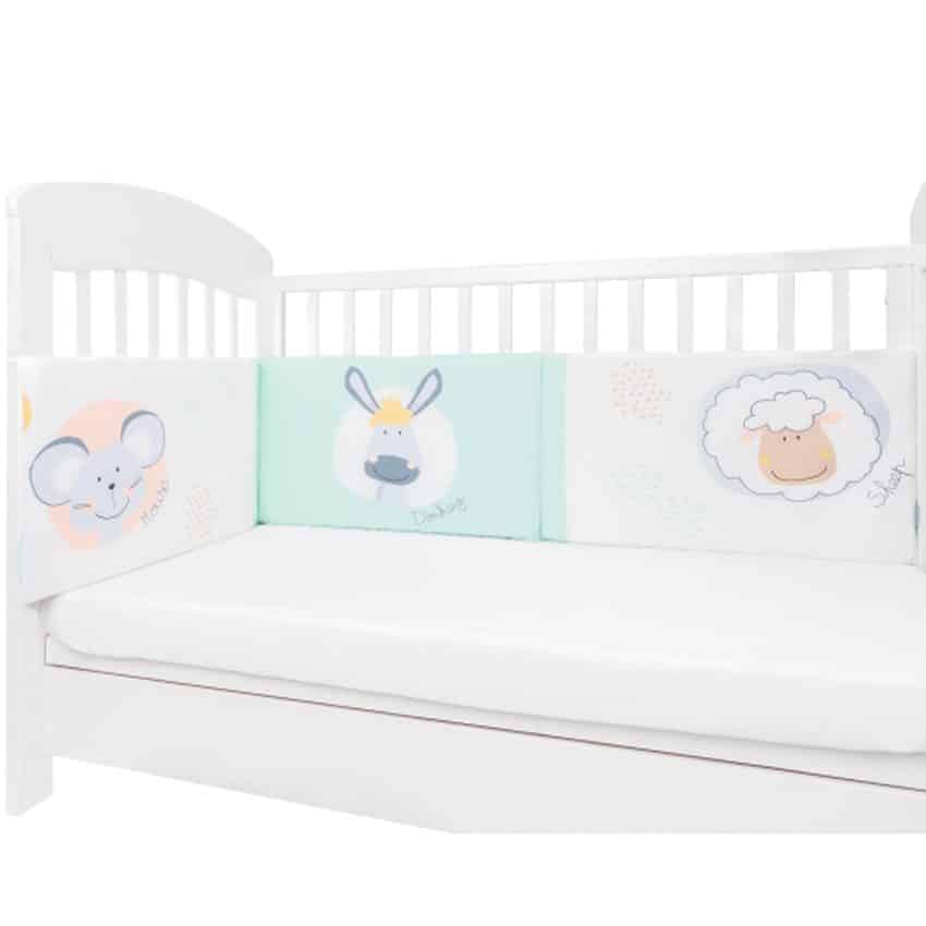 Προστατευτική Πάντα Κούνιας 35x210εκ Kikka Boo New Friends