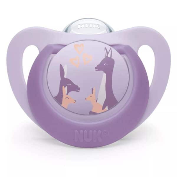 Πιπίλα Σιλικόνης 6-18 Μηνών Nuk First Choice Kangaroo