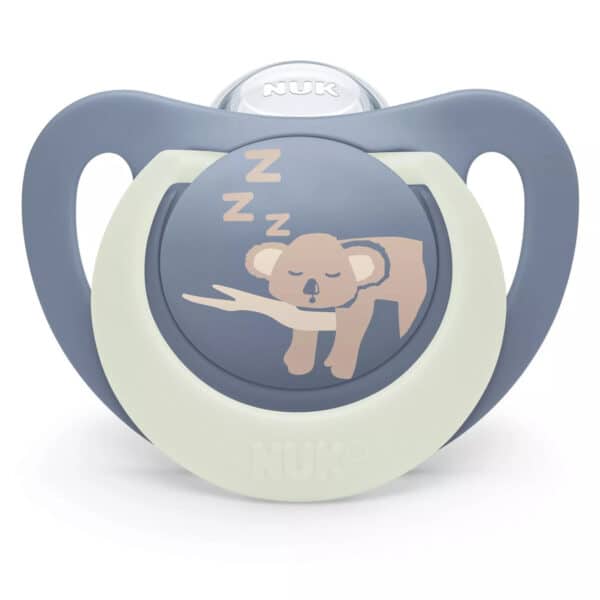 Πιπίλα Σιλικόνης 6-18 Μηνών Nuk First Choice Night Koala
