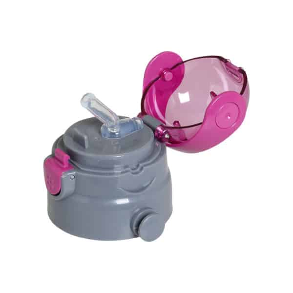 Aνταλλακτικό πώμα για kids thermos 400ml Masha Earth First Ecolife magenta