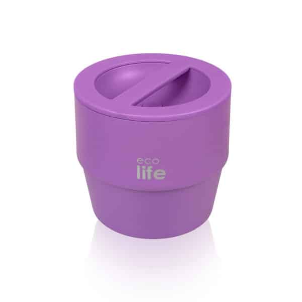 Στρογγυλό Θερμός Φαγητού 750ml Ecolife Μωβ