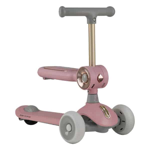 Τρίτροχο Πατίνι 3 σε 1 Bebe Stars Xride Pink
