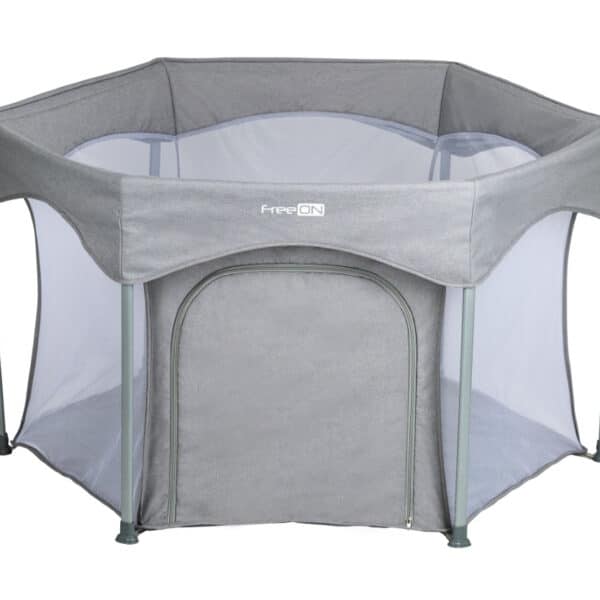 Βρεφικό Παρκοκρέβατο FreeOn Hexagon Quick Melange Grey