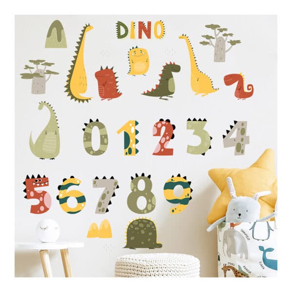 Αυτοκόλλητο Τοίχου Sipo Dino Numbers - Image 3