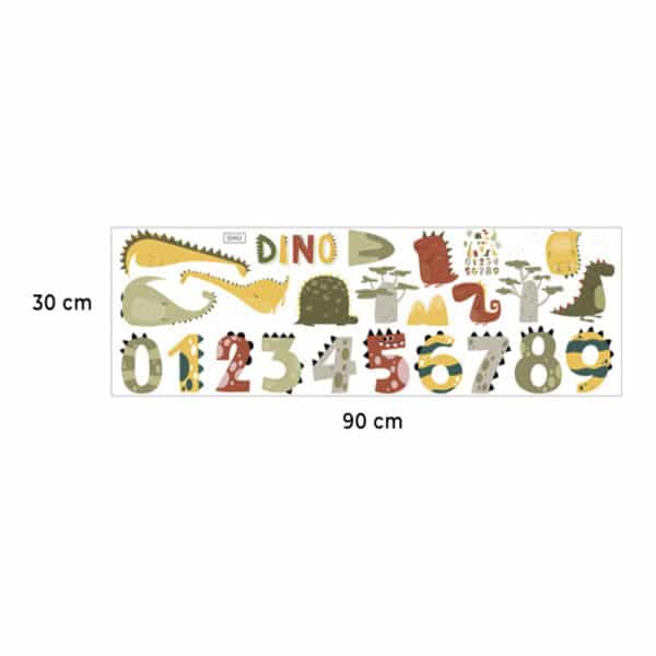 Αυτοκόλλητο Τοίχου Sipo Dino Numbers - Image 5