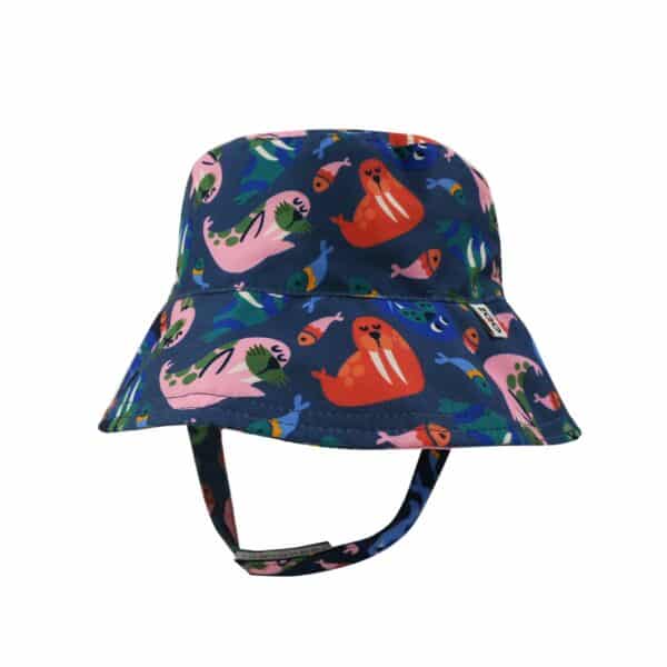 Αντηλιακό Καπέλο UPF50+ Zoocchini Bucket Wally the Walrus