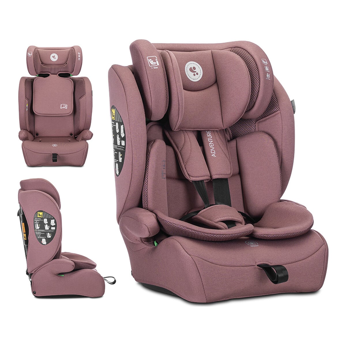 Κάθισμα Αυτοκινήτου 76-150εκ i-Size Lorelli Adventure Pink