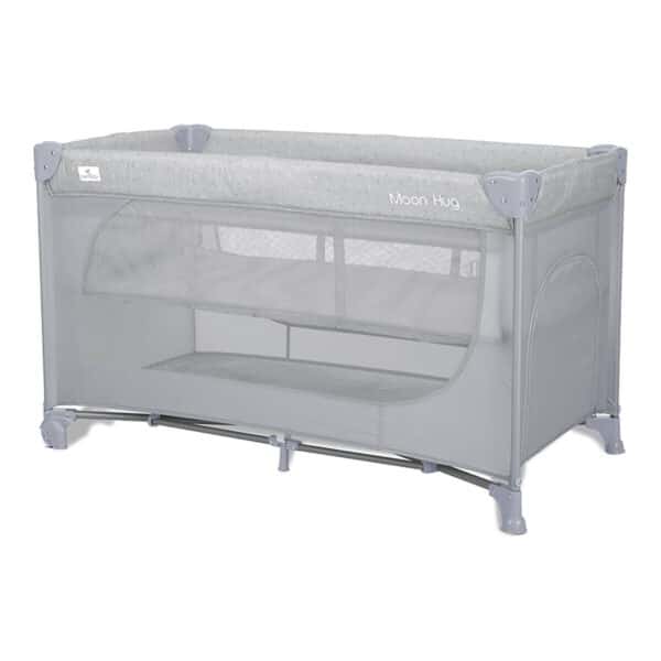 Παρκοκρέβατο 2 Επιπέδων Lorelli One Touch Fold Moon Hug Grey