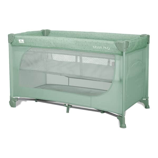 Παρκοκρέβατο 2 Επιπέδων Lorelli One Touch Fold Moon Hug Green
