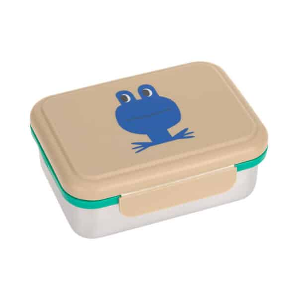 Φαγητοδοχείο ανοξείδωτο Laessig Happy Trails Frog