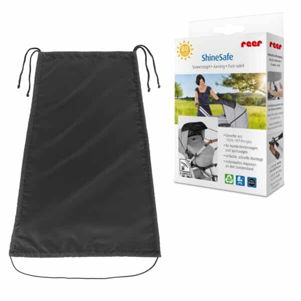 Reer Σκίαστρο καροτσιού/πορτ μπεμπέ UV 80+ black
