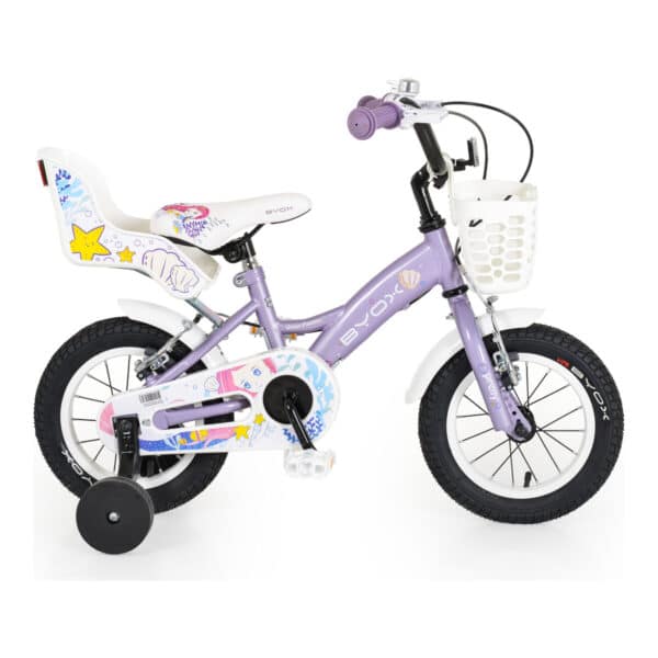 Παιδικό Ποδήλατο BYOX 12" Princess violet