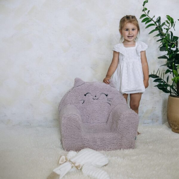 Παιδική Πολυθρόνα Bubaba Cat Pink