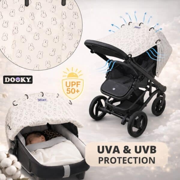 Dooky Ηλιοπροστασία καροτσιού UPF50+ Miffy