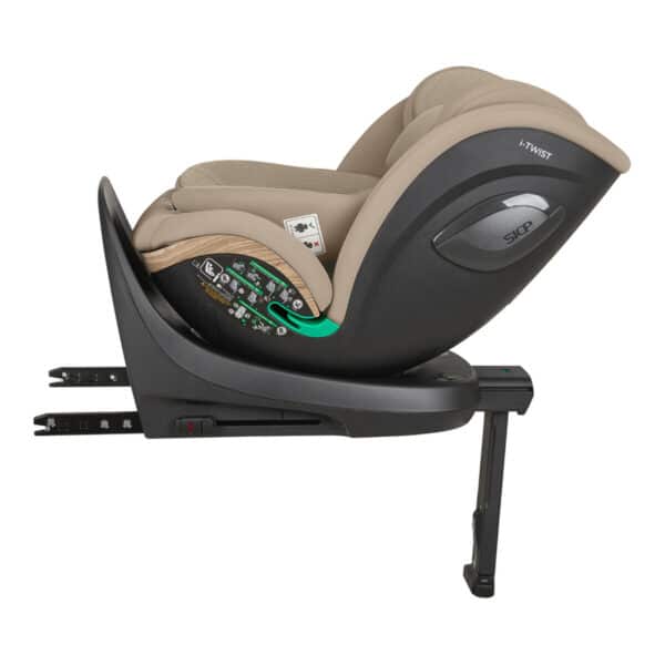 Κάθισμα Αυτοκινήτου 40-150εκ Kikka Boo i-Twist i-Size Sand 2026 - Image 8