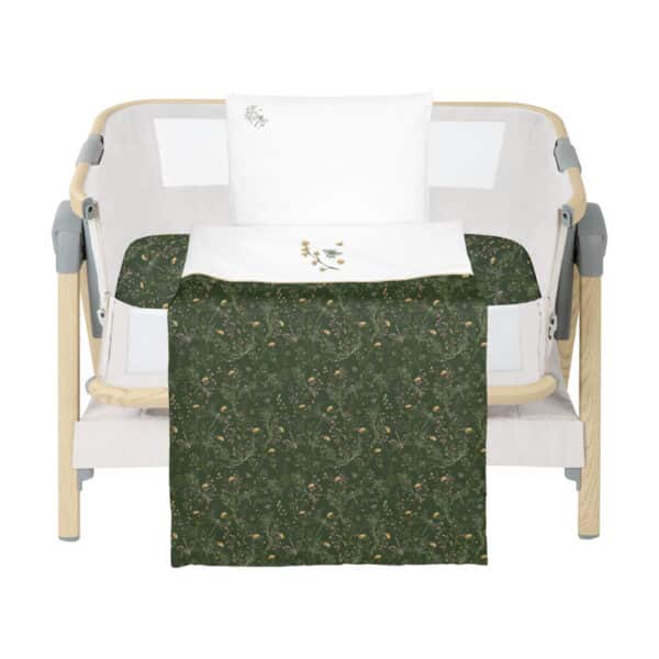 Σετ Προίκας για λίκνο 5τμχ Kikka Boo Secret Garden Green