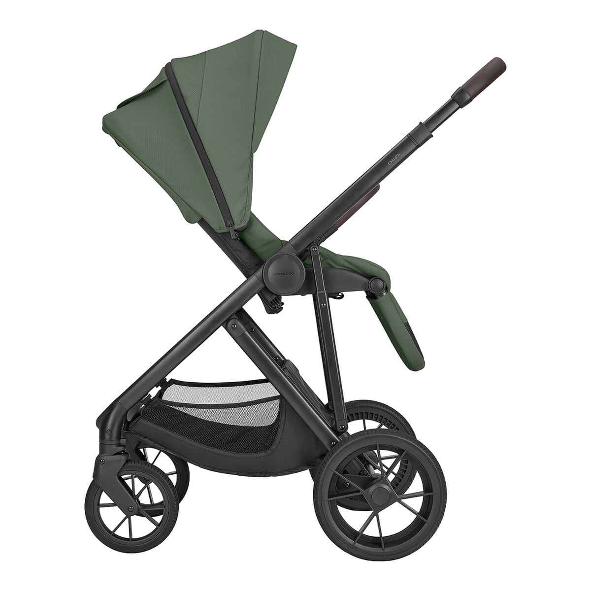 Πολυκαρότσι 3 Σε 1 Με Καλαθούνα Kikka Boo Chiara Army Green 2027 - Image 7