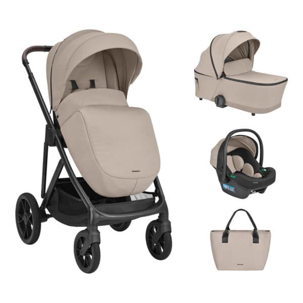 Πολυκαρότσι 3 Σε 1 Με Καλαθούνα Kikka Boo Chiara Beige 2027
