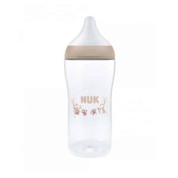 Πλαστικό Μπιμπερό 360ml 6m+ Μηνών NUK Perfect Match XL Monkey