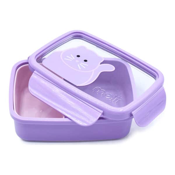 Φαγητοδοχείο 2 θέσεων 880ml Melii Bento Cat
