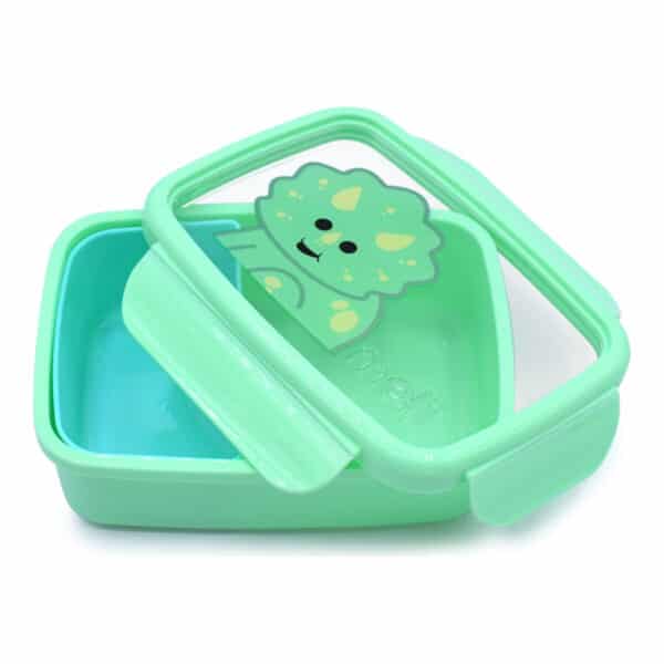 Φαγητοδοχείο 2 θέσεων 880ml Melii Bento Dino