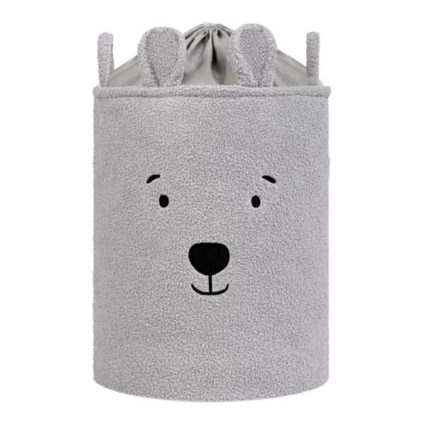 Καλάθι Αποθήκευσης Παιχνιδιών 35x45εκ Moni Toys Nori Grey
