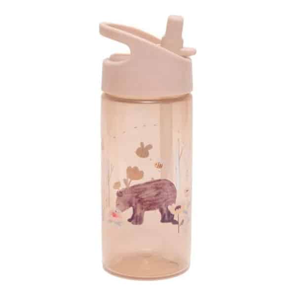 Petit Monkey Παγούρι 380ml Bear linen White Stars