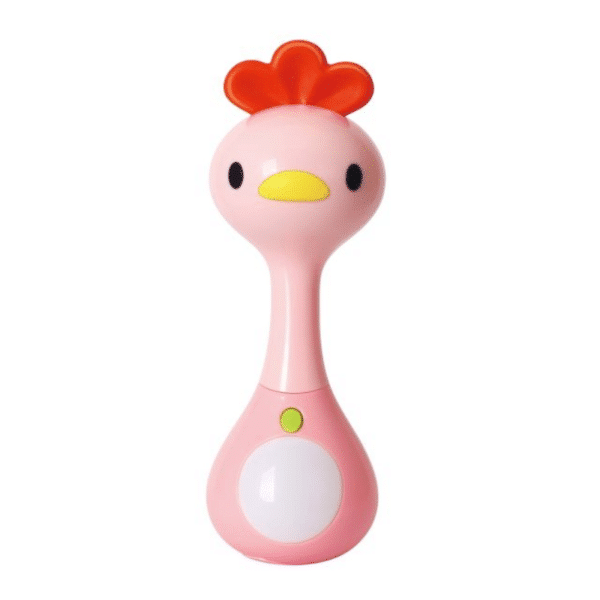 Μουσικό παιχνίδι με φως Bo Jungle Rattle chicken