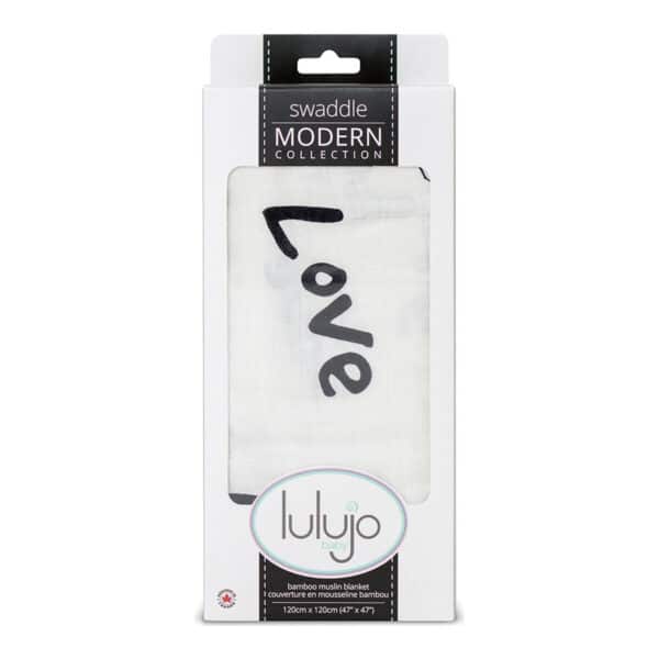 Μουσελίνα Bamboo 120x120εκ Lulujo Love