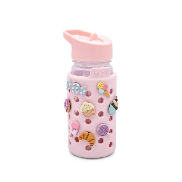 Παγούρι 450ml με Charms Melii Ροζ