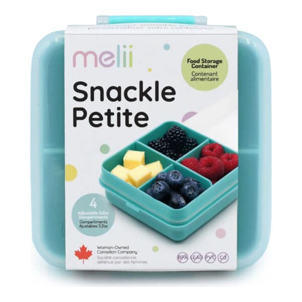 Φαγητοδοχείο Melii Snackle Box Petite Blue