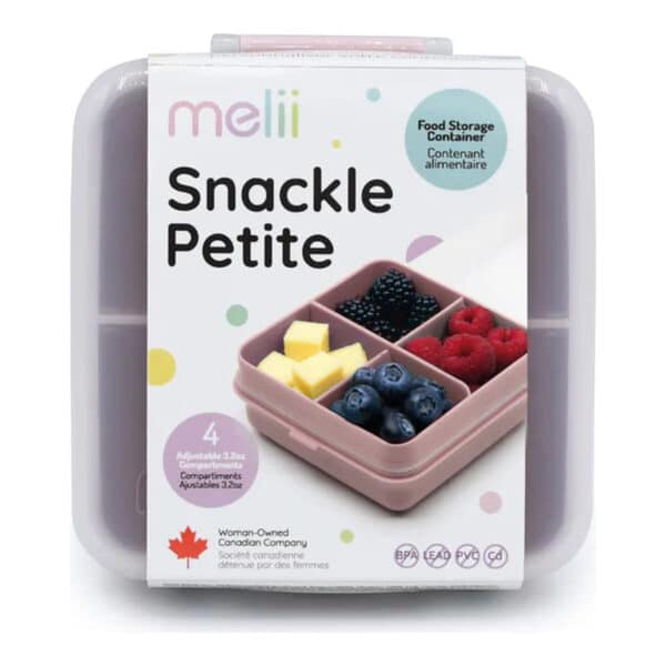 Φαγητοδοχείο Melii Snackle Box Petite Pink