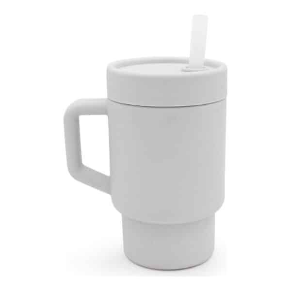 Παγούρι Σιλικόνης με Καλαμάκι Melii Tumbler Γκρι