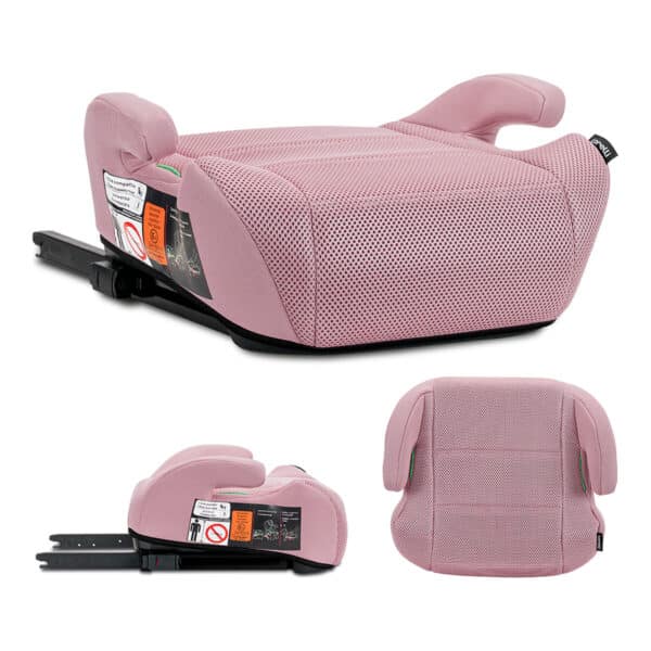 Κάθισμα Αυτοκινήτου Booster 125-150cm Isofix Lorelli Zen Rose