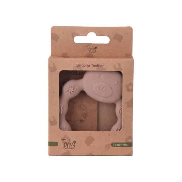 Μασητικό Σιλικόνης Amek Toys Bear Field Grey