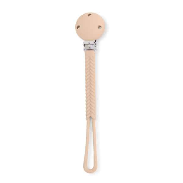 Κλιπ Πιπίλας Σιλικόνης 0+M Saro Beige