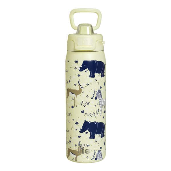 Ανοξείδωτο θερμός 650ml Ecolife Wildlife Thermos