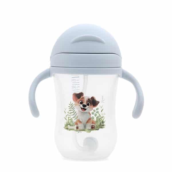 Παγούρι με Λαβές 300ml 6Μ+ Kiokids Σκυλάκι