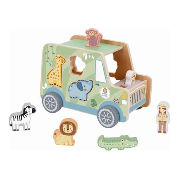 Ξύλινο Jeep Safari Tooky Toy TK960
