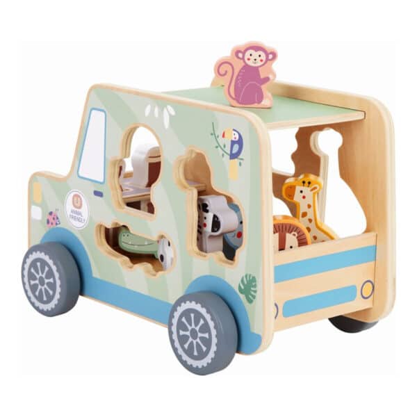 Alternative view of Ξύλινο Jeep Safari Tooky Toy TK960