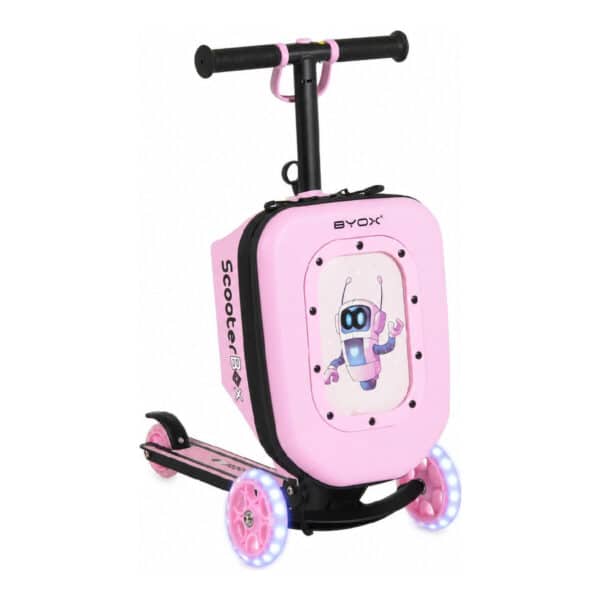 Πατίνι Scooter 2 σε 1 BYOX ScooterBox Pink