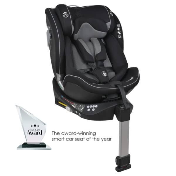 Κάθισμα Αυτοκινήτου 40-150εκ I-size 360° Bebe Stars Air Touch Black
