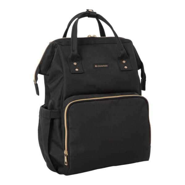Τσάντα Αλλαξιέρα Πλάτης Kikka Boo Siena Black & Gold