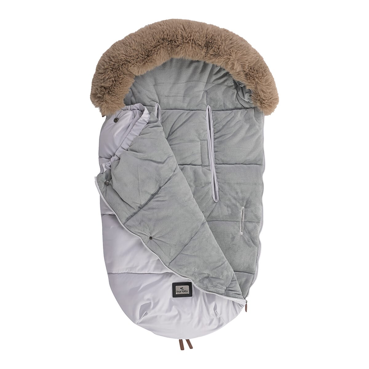 Αδιάβροχος Ποδόσακος Καροτσιού Lorelli Thermo Luxe Beige - Image 4